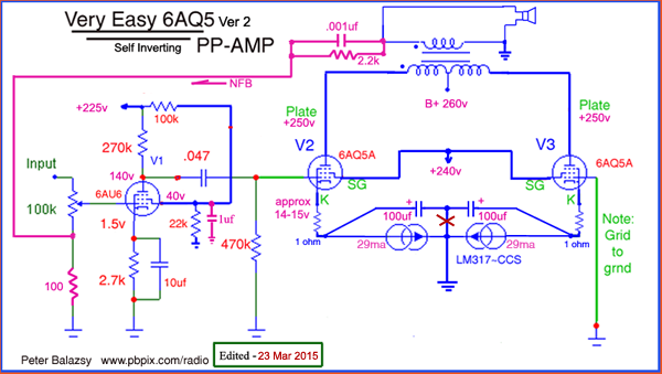 Antique Radio Forums • View Topic - Build This Simple Push-Pull 6V6 Amp